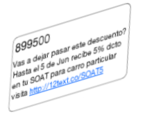 SMS Informativos